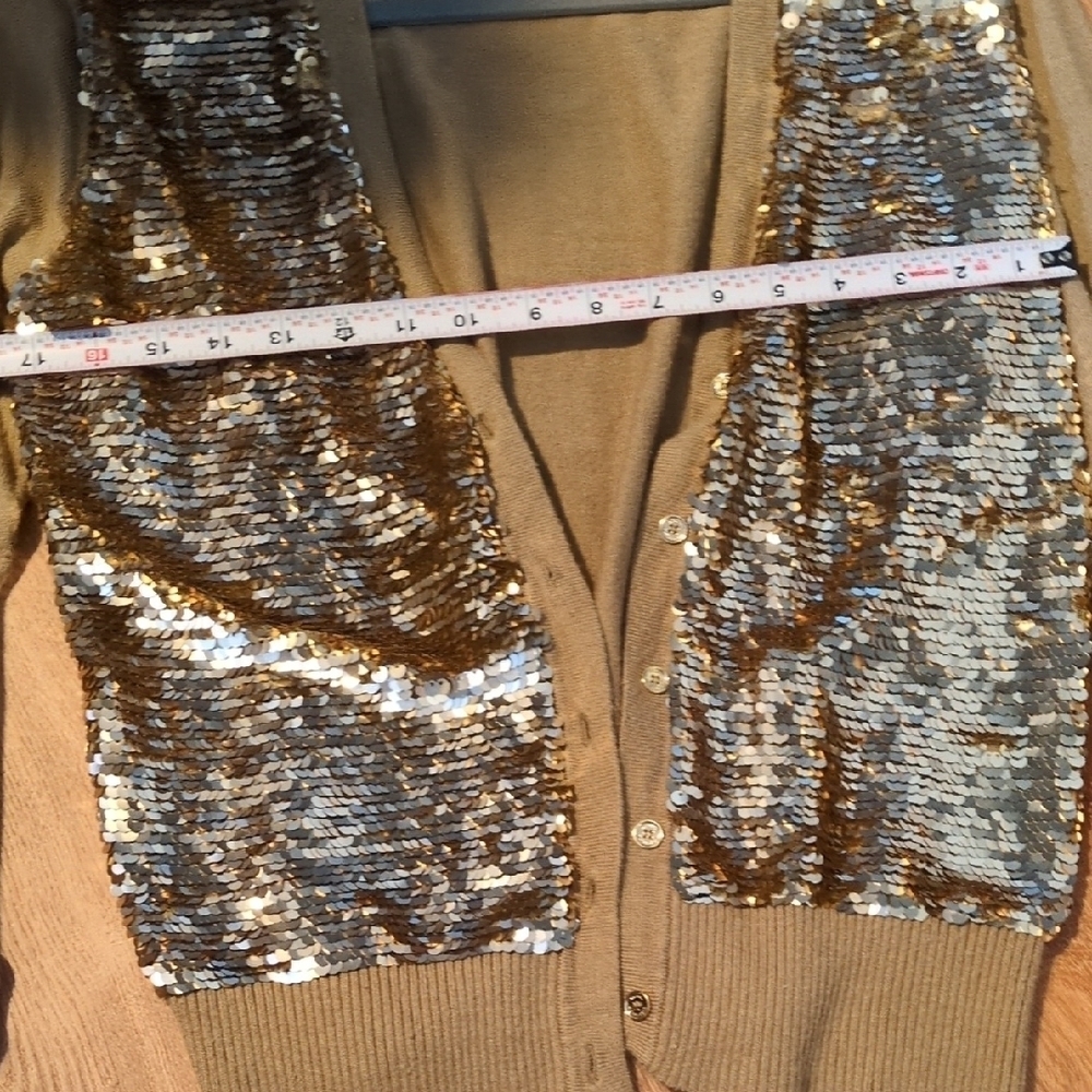 Michael Kors Sequined Cardigan - Picture 11 of 13